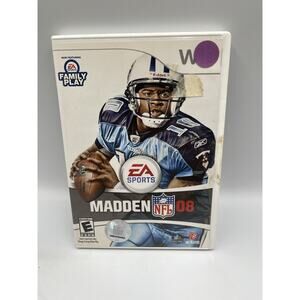 Madden NFL 08 for Nintendo Wii - Tested and Working!